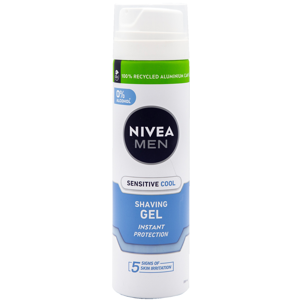 Nivea Men Gel Ξυρίσματος Sensitive Cooling 200ml