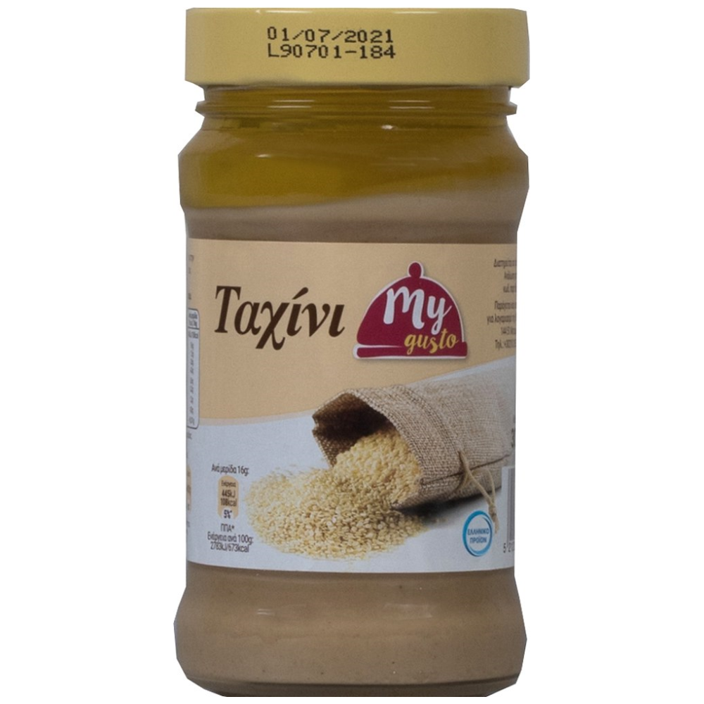 MY Gusto Ταχίνι Γυάλινο Βάζο 300gr