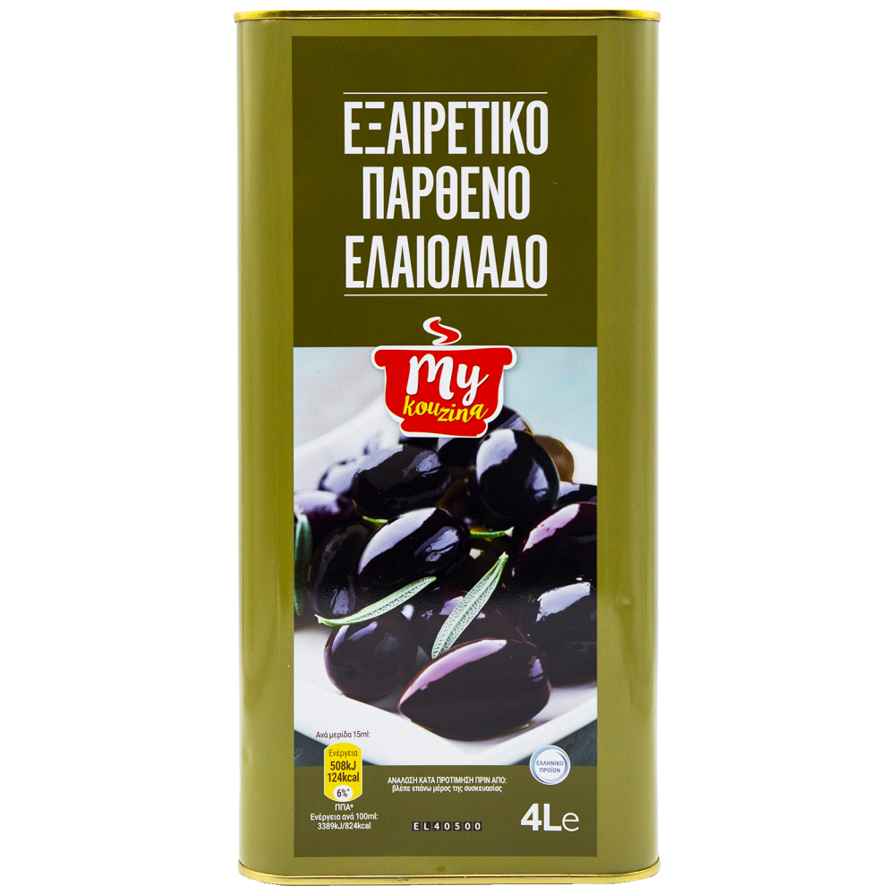 My Kouzina Εξαιρετικό Παρθένο Ελαιόλαδο 4lt