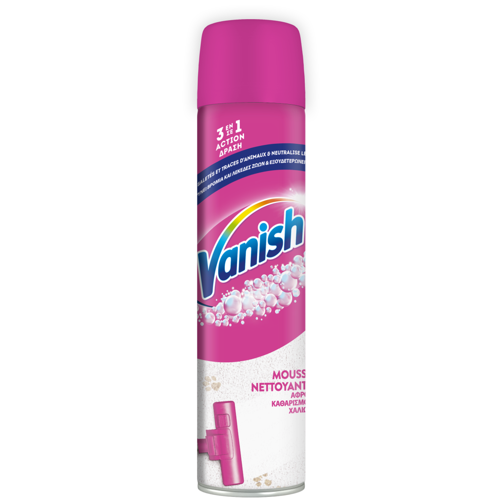 Vanish Αφρός Χαλιών 600ml