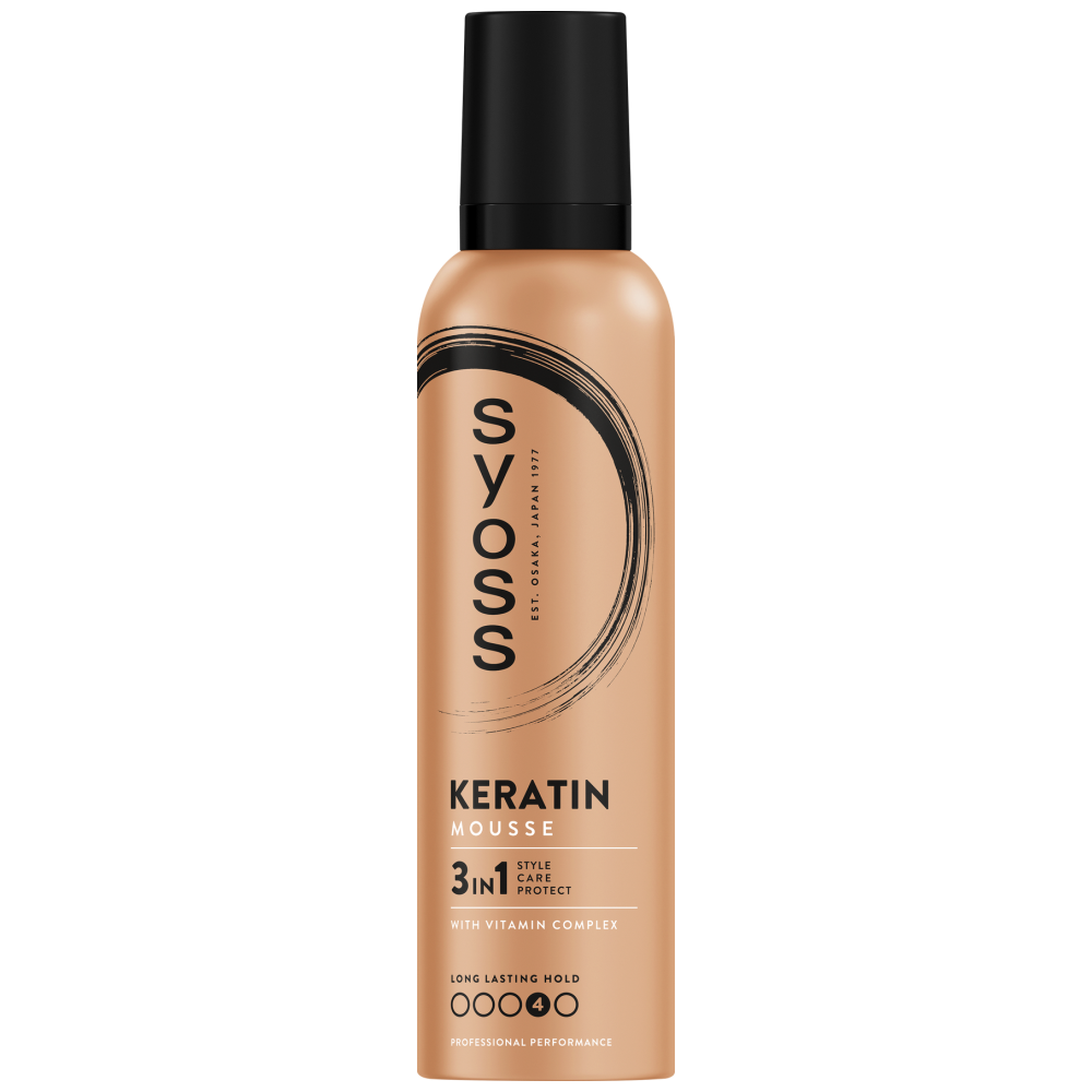 Syoss Keratin Αφρός Μαλλιών 250ml