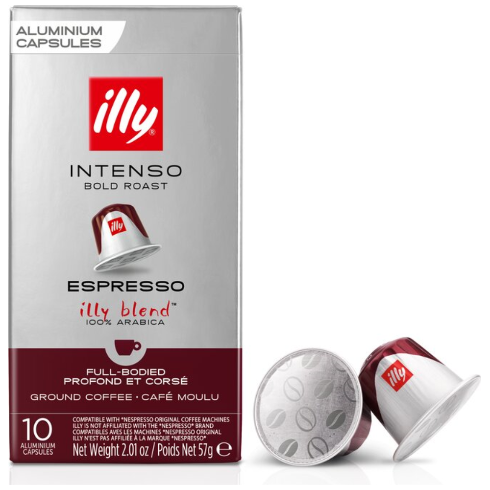 Illy Espresso Intenso Κάψουλες Συμβατές Με Μηχ. Nespresso*10τμχ