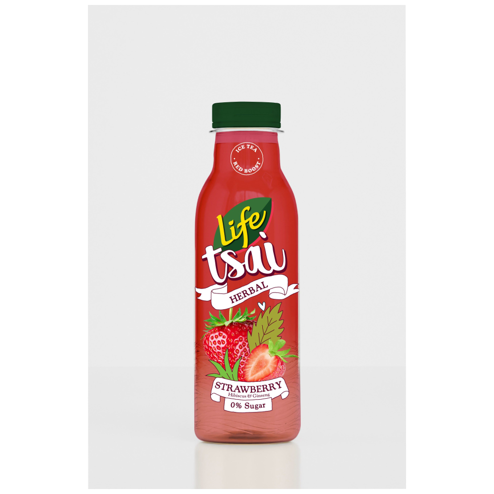 Life Τσάϊ Φράουλα 500ml