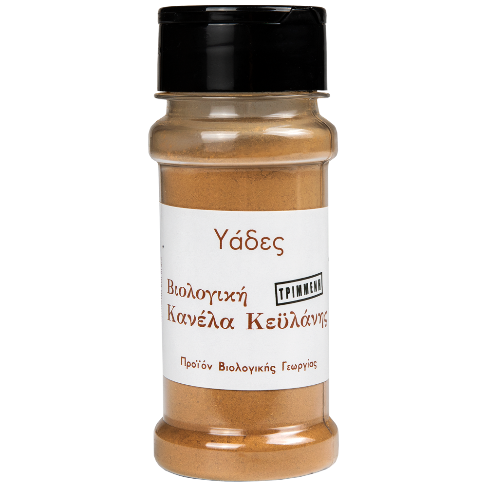 Υάδες Κανέλα Κεϋλάνης Bio Σε Βάζο 40gr