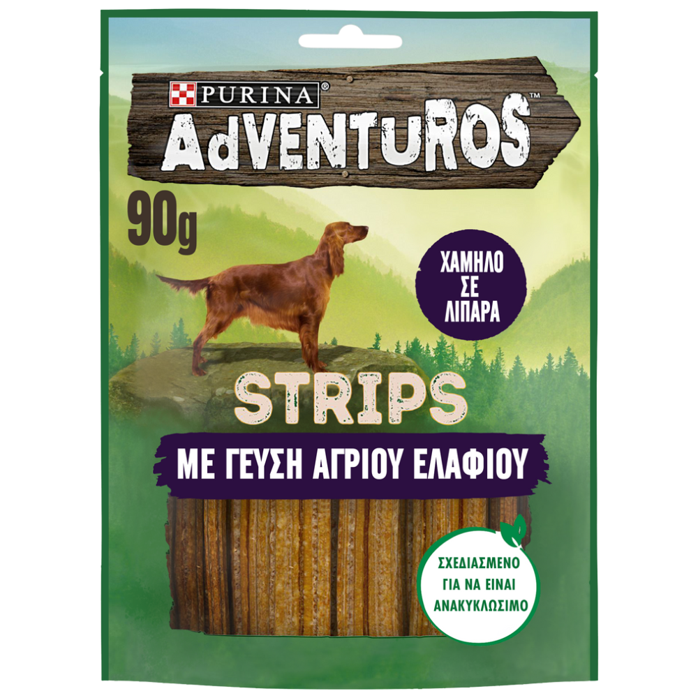 Adventuros Strips Με Ελάφι 90gr