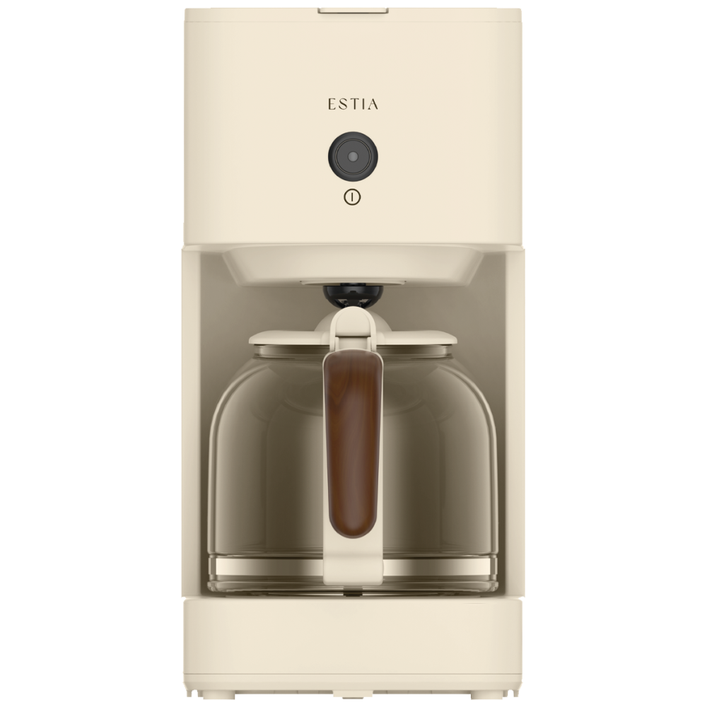 Estia Pure Cream Καφετιέρα Φίλτρου Με Γυάλινη Κανάτα 900W