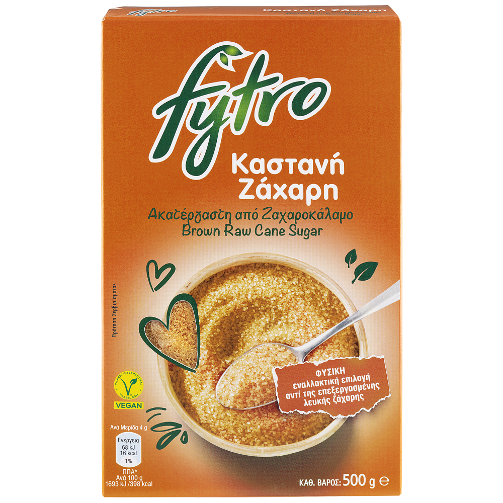 Fytro Ζάχαρη Ακατέργαστη 500gr