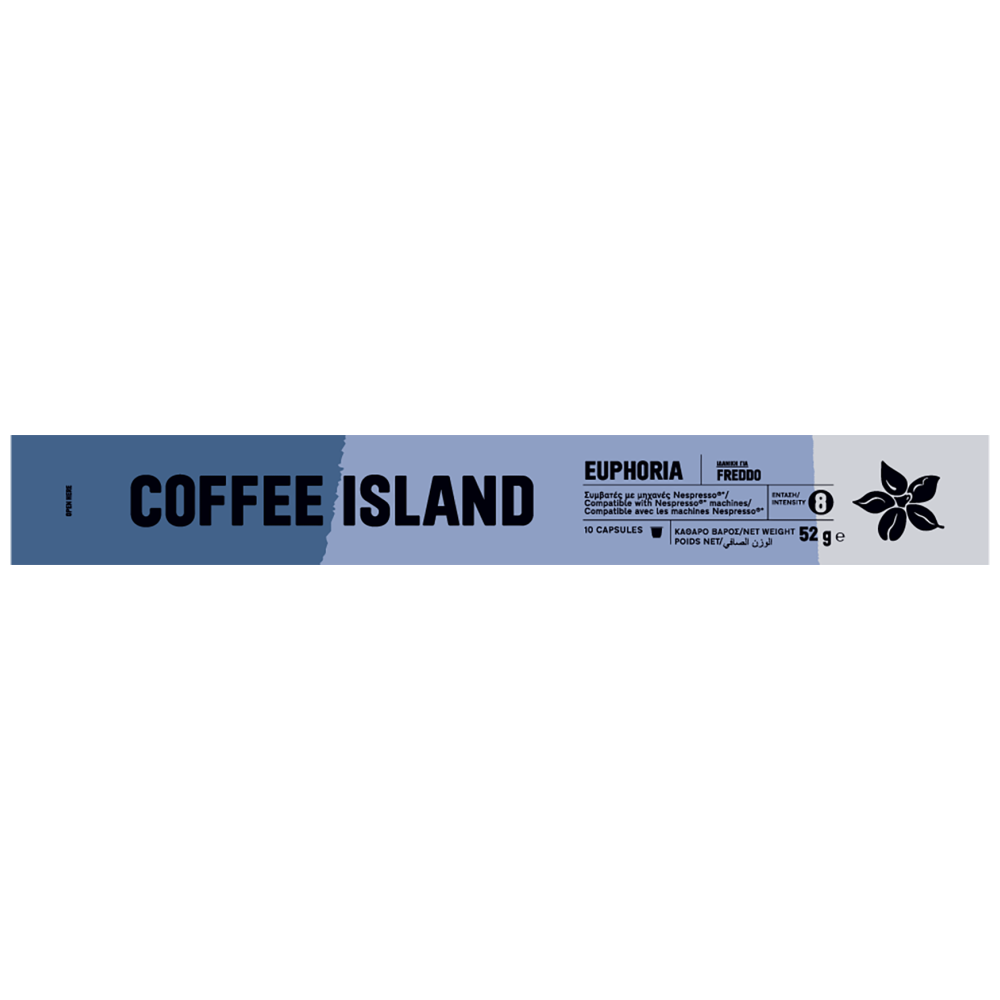 Coffee Island Κάψουλες Espresso Euphoria 10τεμ 52gr