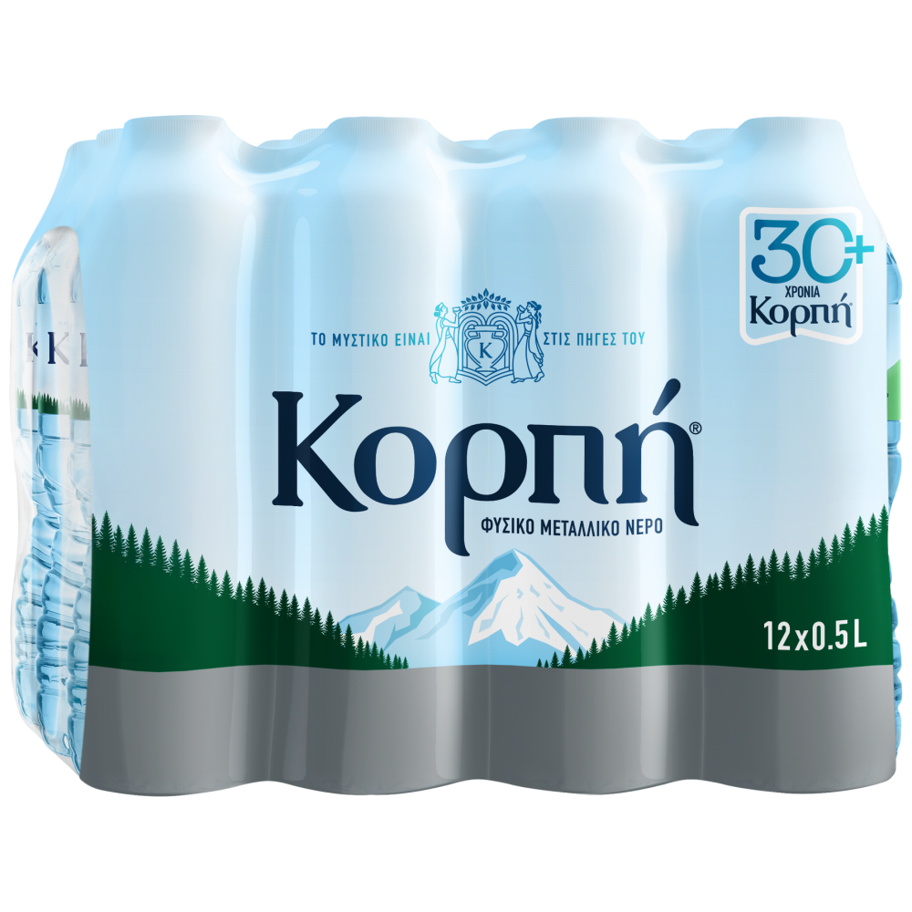 Κορπή Φυσικό Μεταλλικό Νερό 500ml 12τεμ