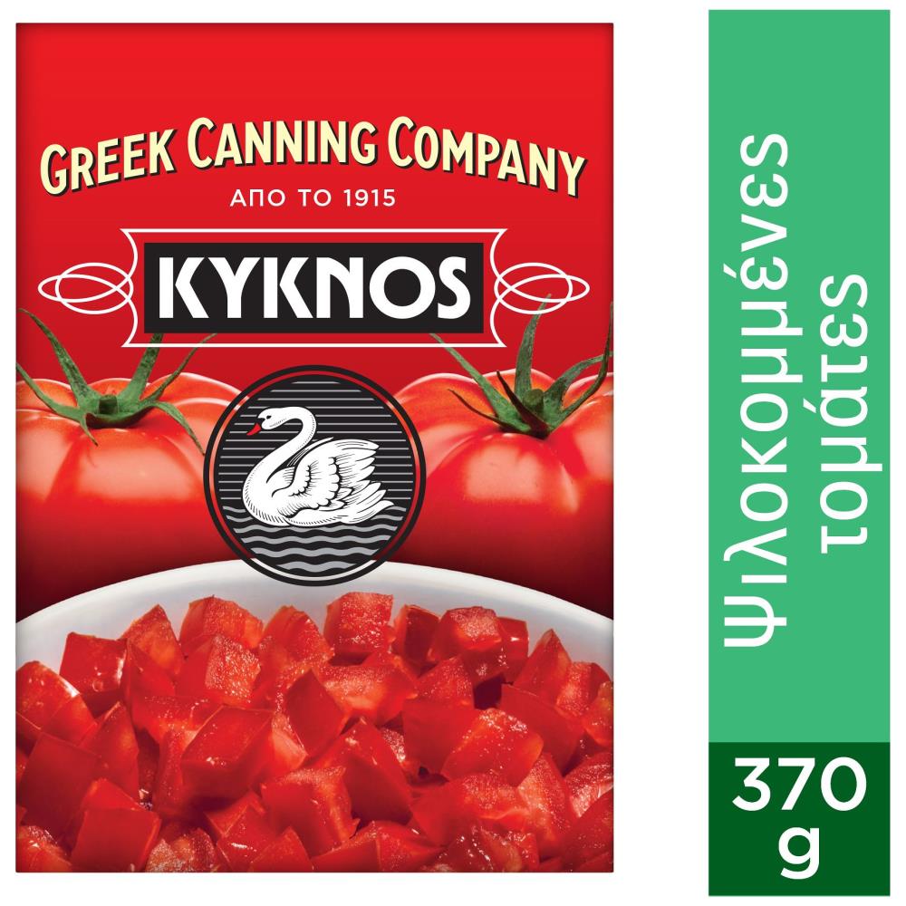 Kyknos Τομάτα Ψιλοκομμένη Χάρτινη Συσκευασία 370gr