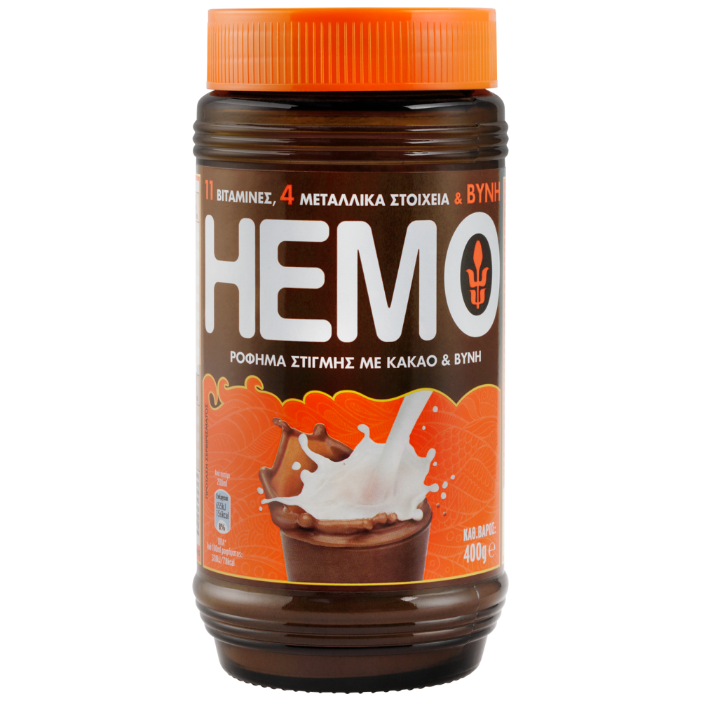Hemo Βιταμιούχο Ρόφημα Βάζο 400gr