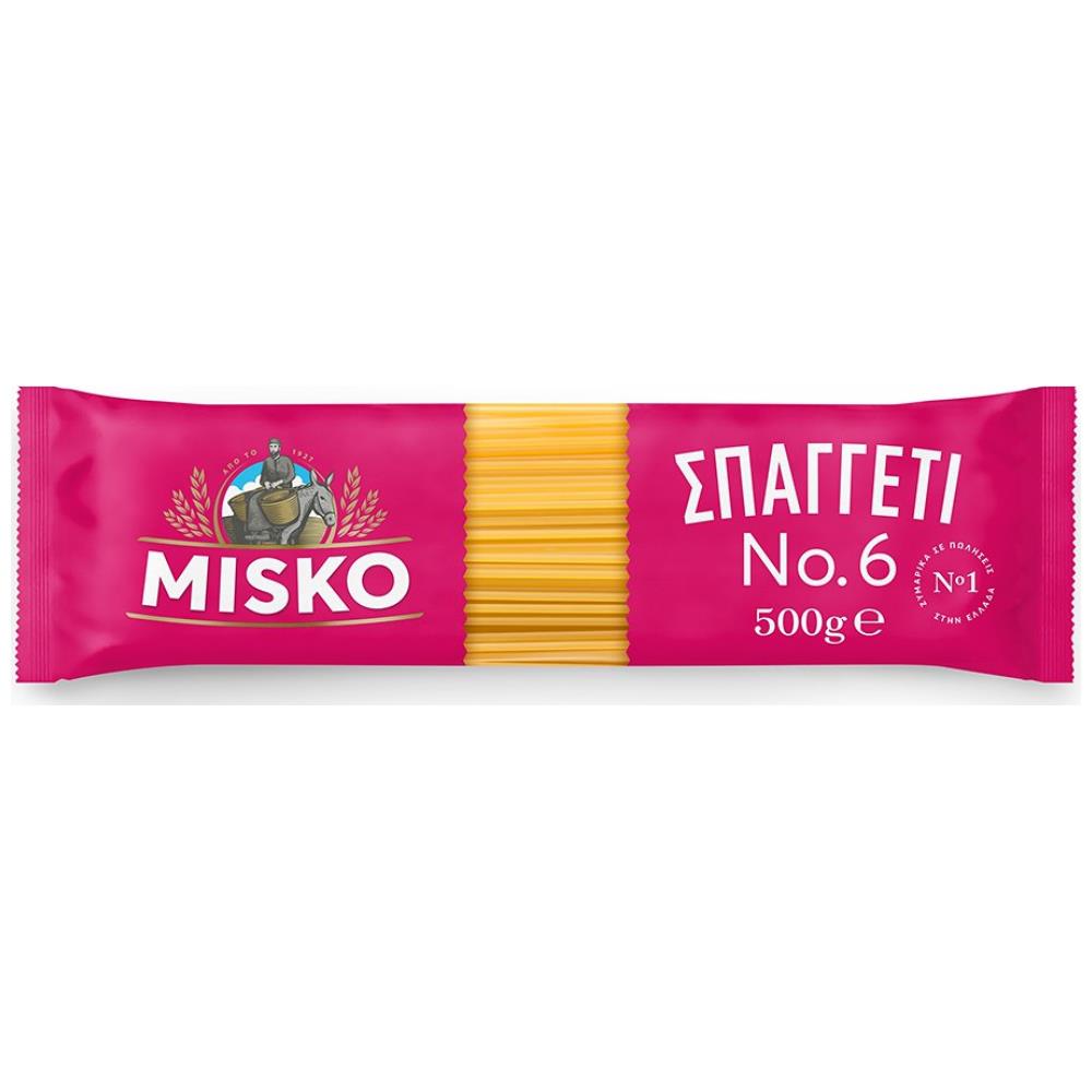 Misko Σπαγγέτι Νο 6 500gr