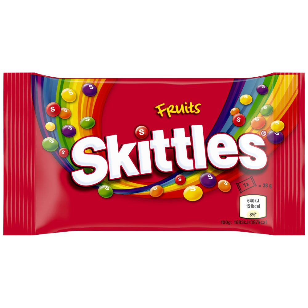 Skittles Fruits Καραμέλες 38gr