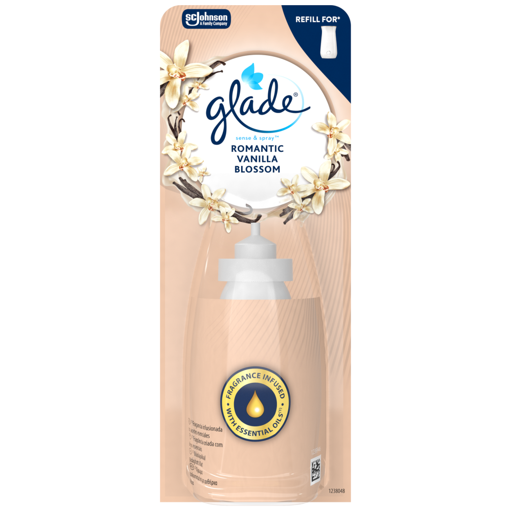 Glade Sense & Spray Ανταλλακτικό Romantic Vanilia 18ml
