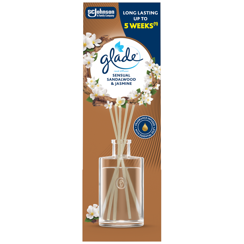Glade Reed Diffuser Sensual Sandalwood & Jasmine 50ml