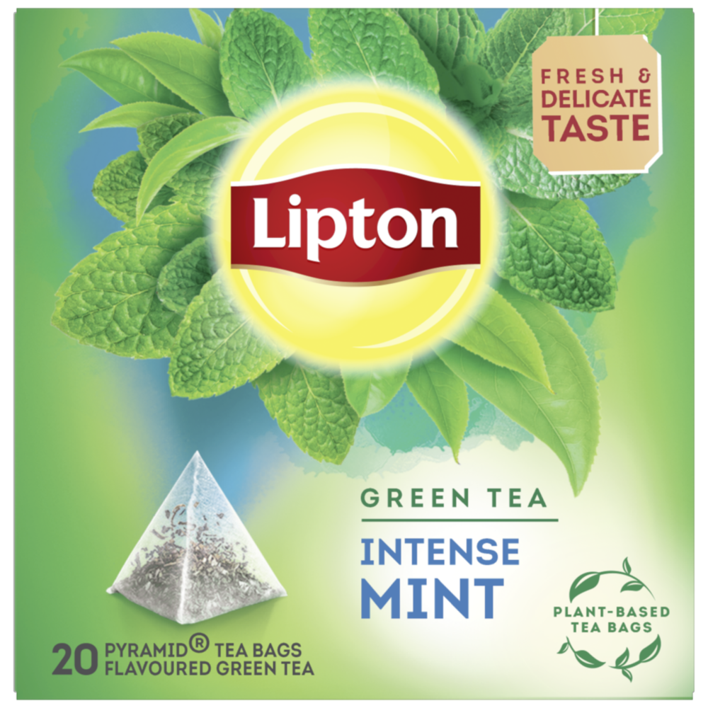 Lipton Πράσινο Τσάι Μέντα 20 Πυραμίδες