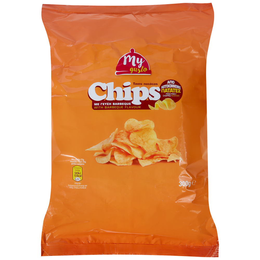 My Gusto Chips Barbeque 300gr