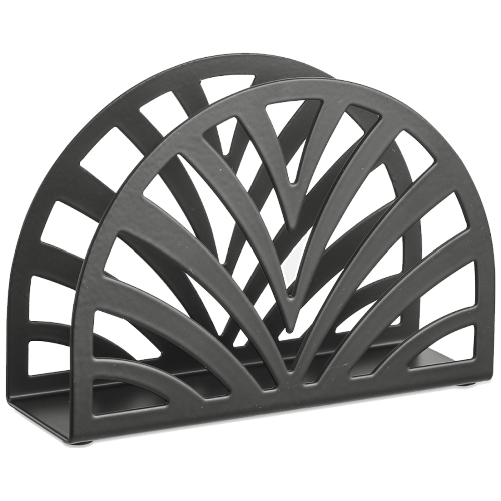Tabletop Pro Θήκη Χαρτοπετσέτας Μεταλλική Μαυρή 13cm