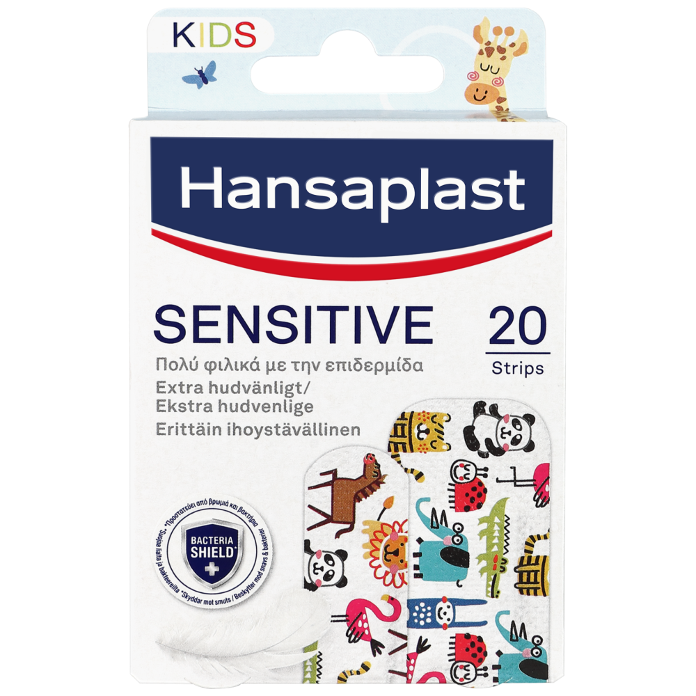 Hansaplast Sensitive Animals 20τεμ