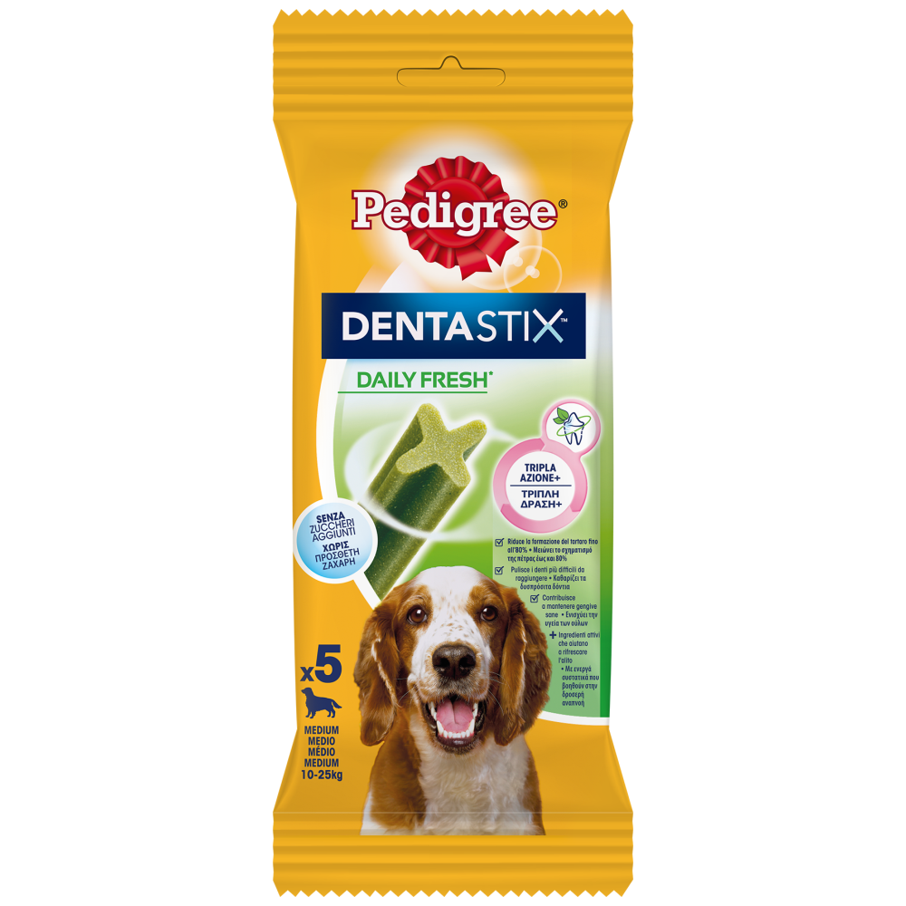 Pedigree Dentastix Fresh Medium 10-25kg 128gr