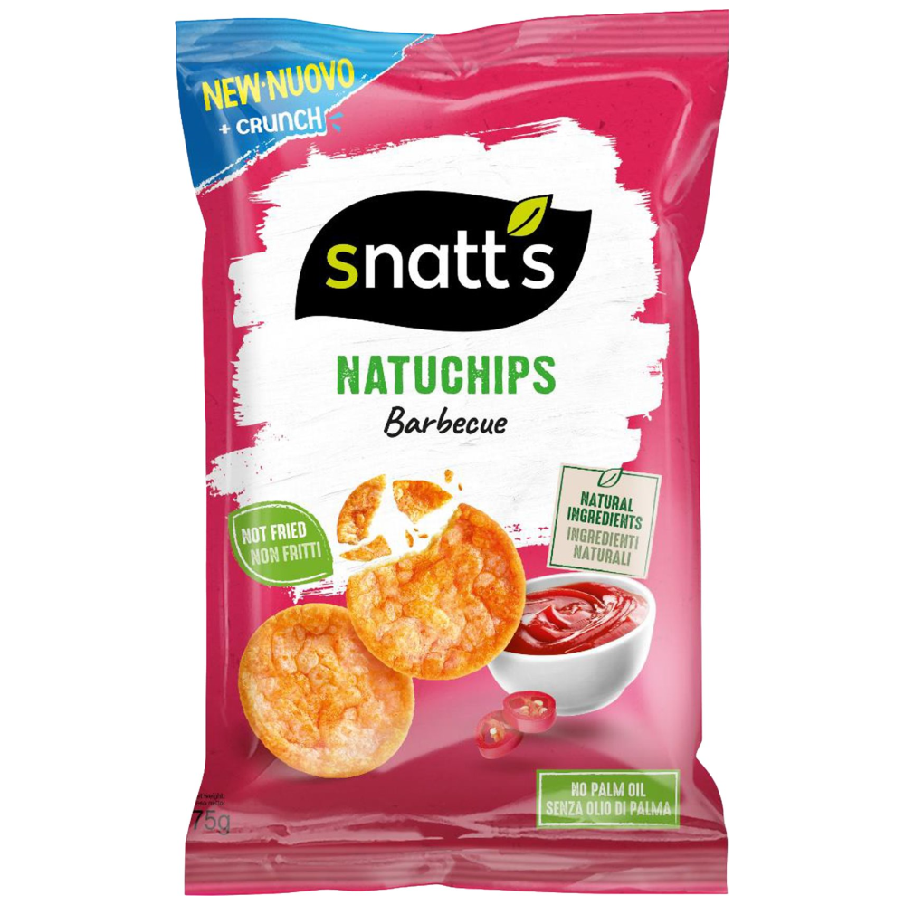 SN Natuchips Γεύση Barbeque 75gr