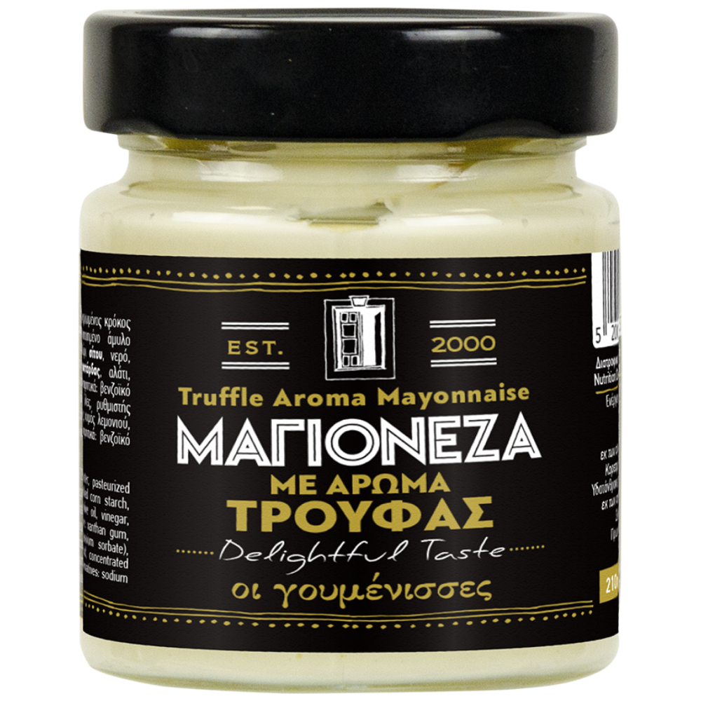 Οι Γουμένισσες Μαγιονέζα Με Άρωμα Τρούφας 210ml