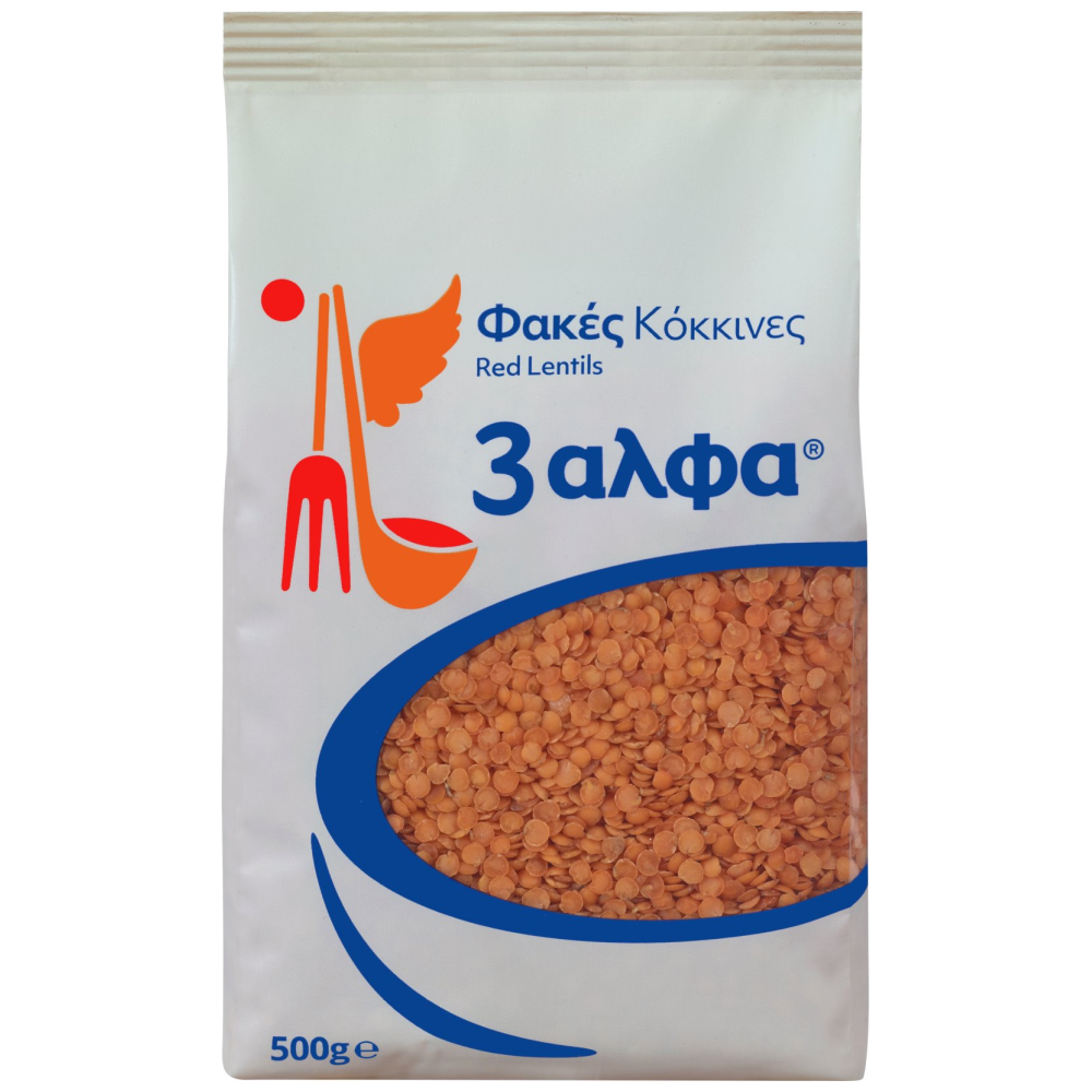 3αλφα Φακές Κόκκινες 500gr