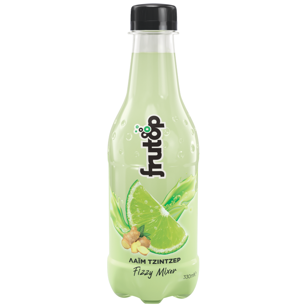 Frutop Σόδα Lime Ginger 330ml