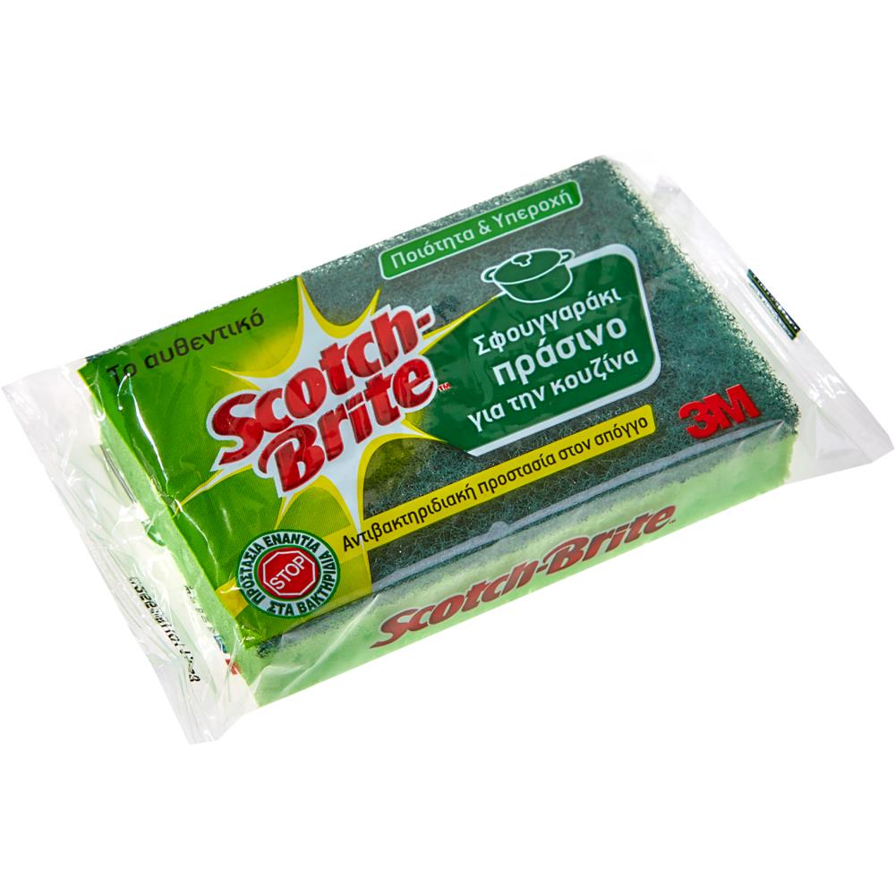 Scotch Brite Σφουγγαράκι Κουζίνας Αντιβακτηριδιακό