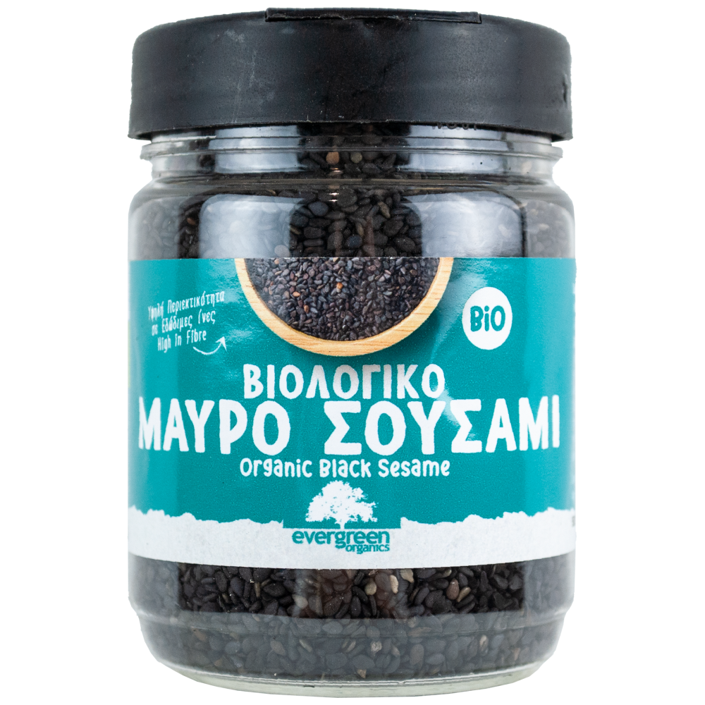 Evergreen Organics Σουσάμι Μαύρο 115gr