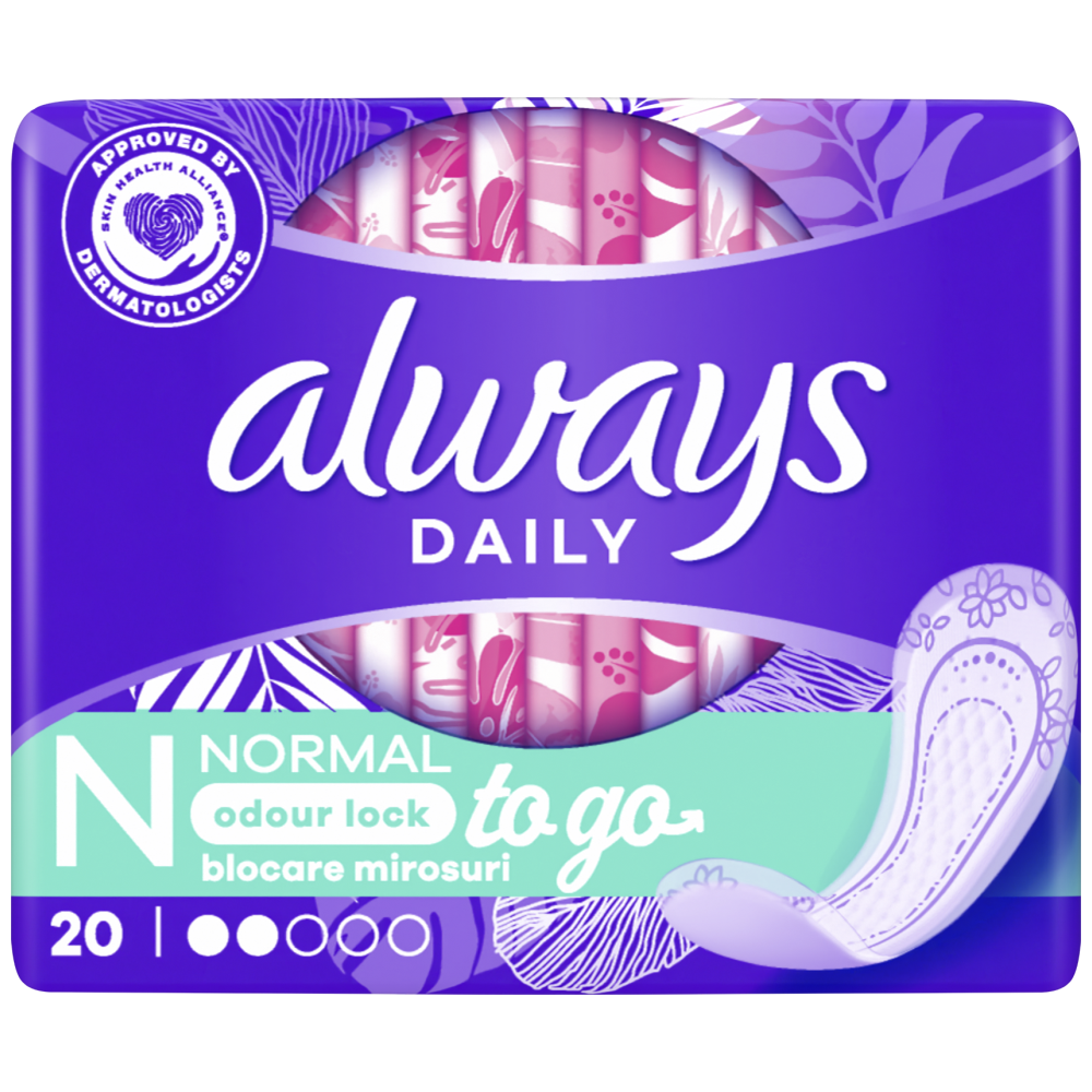 Always Singles To Go Normal Σερβιετάκια 20τεμ