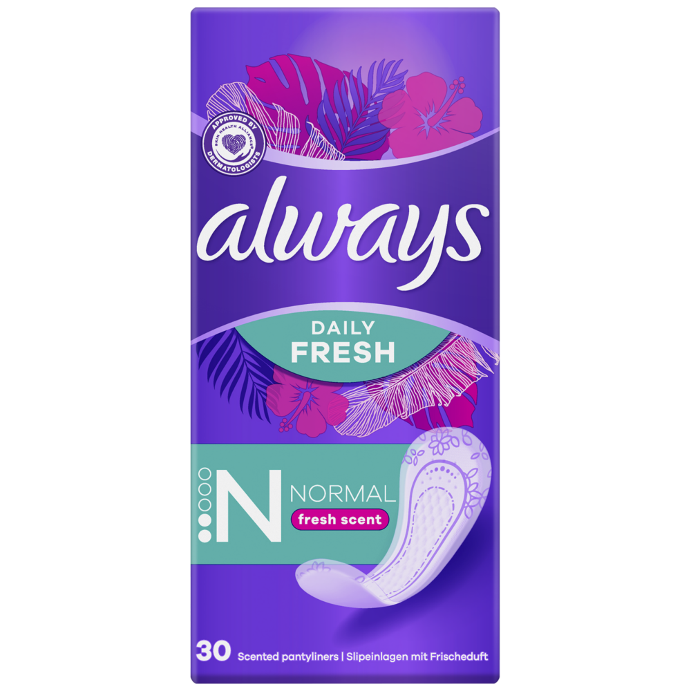 Always Dailies Fresh & Protect Normal Fresh Σερβιετάκια 30τεμ