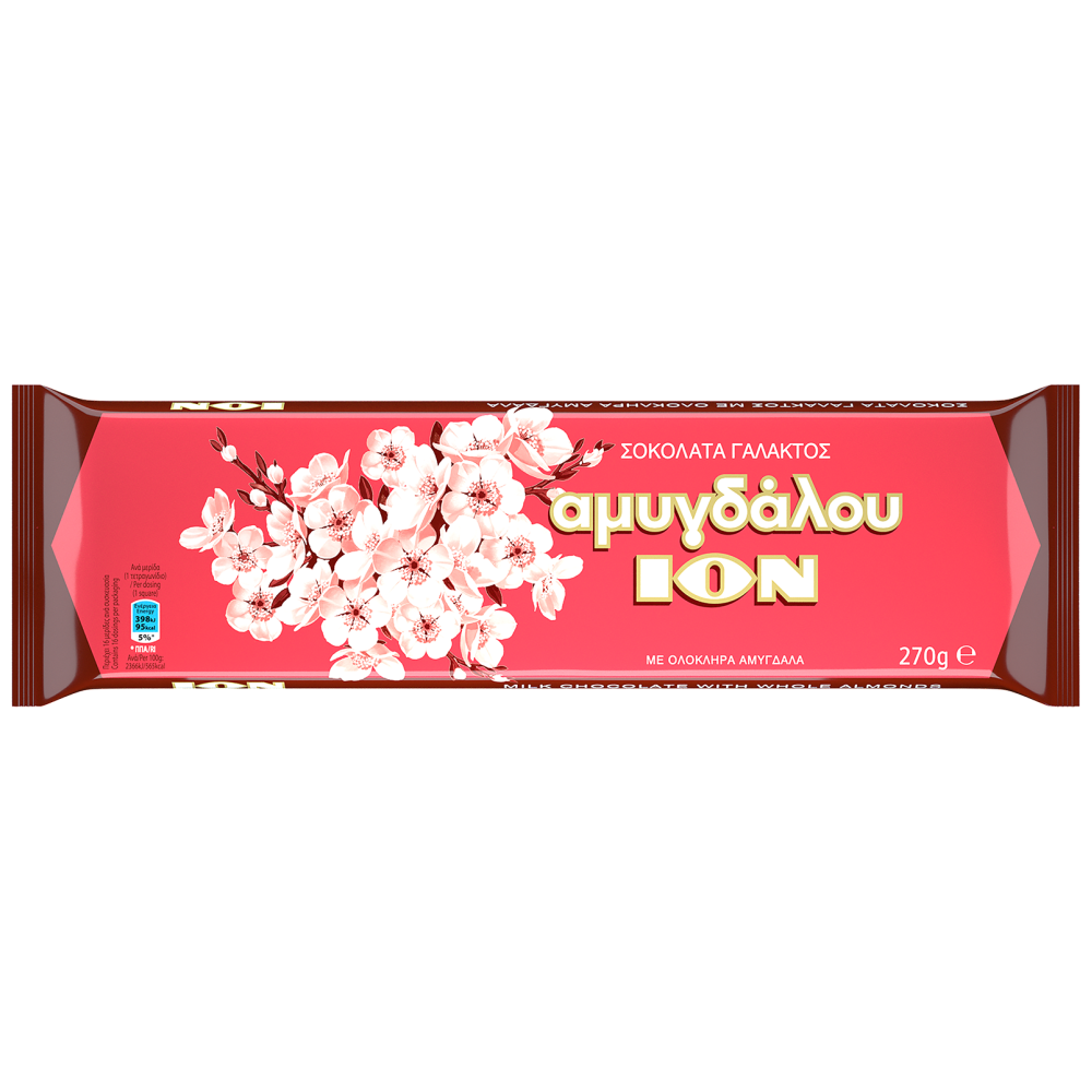 ΙΟΝ Σοκολάτα Αμυγδάλου 270gr