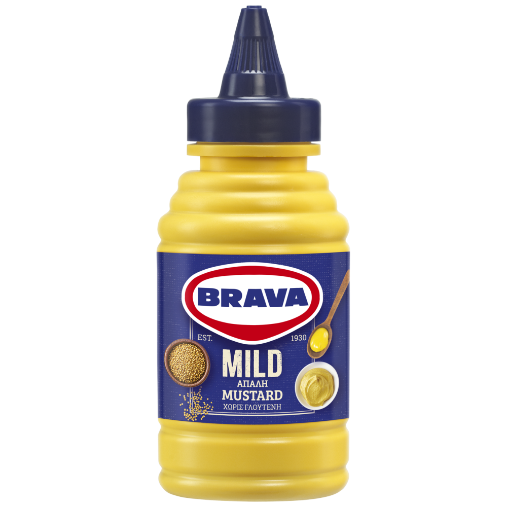 Brava Μουστάρδα Απαλή 250gr