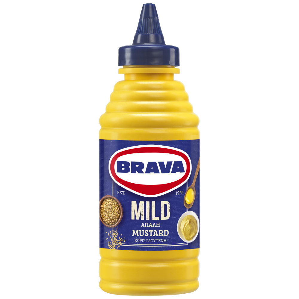 Brava Μουστάρδα Απαλή 430gr