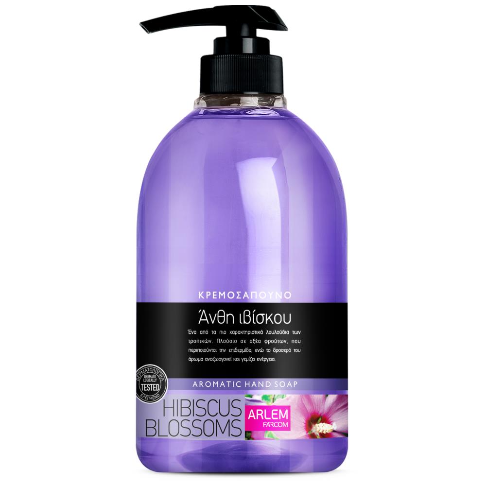 Arlem Κρεμοσάπουνο Άνθη Ιβίσκου Αντλία 1000ml