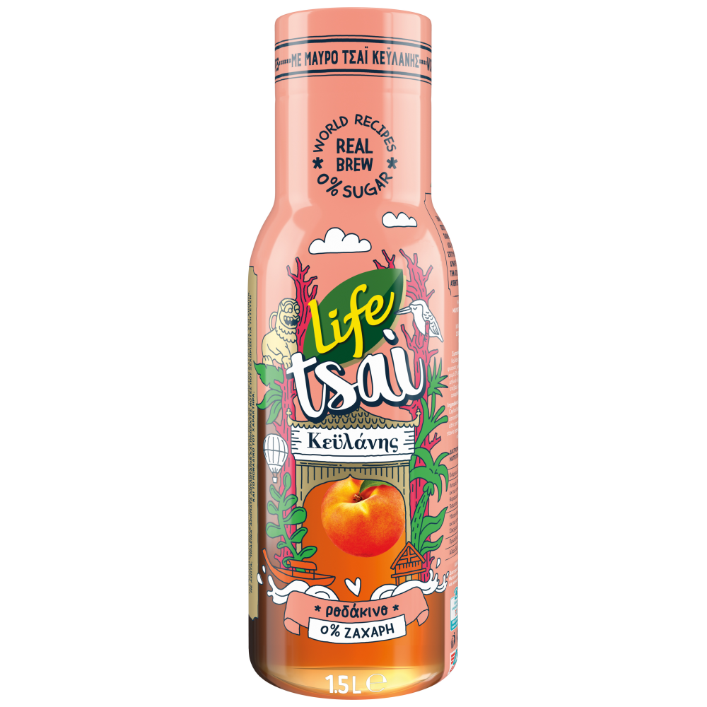 Life Τσάι Κευλάνης Ροδάκινο 1,5lt