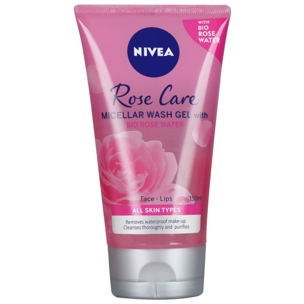 Nivea Micellair Gel Ντεμακιγιάζ Με Ροδόνερο 150ml