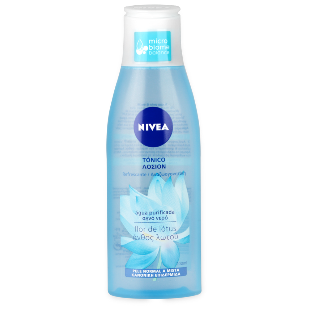 Nivea Visage Ενυδατική Τονωτική Λοσιόν Κανονικές, Μικτές 200ml