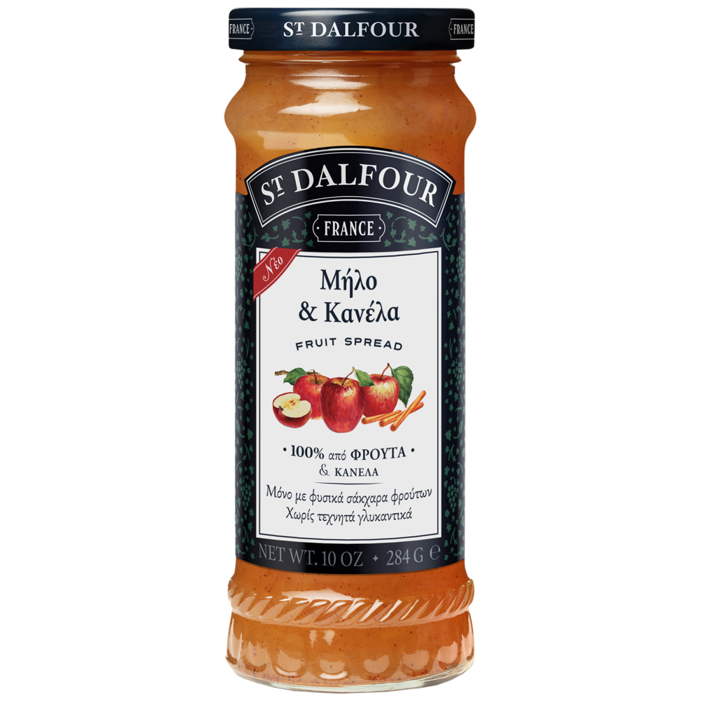 St. Dalfour Μαρμελάδα Μήλο Κανέλα 284gr