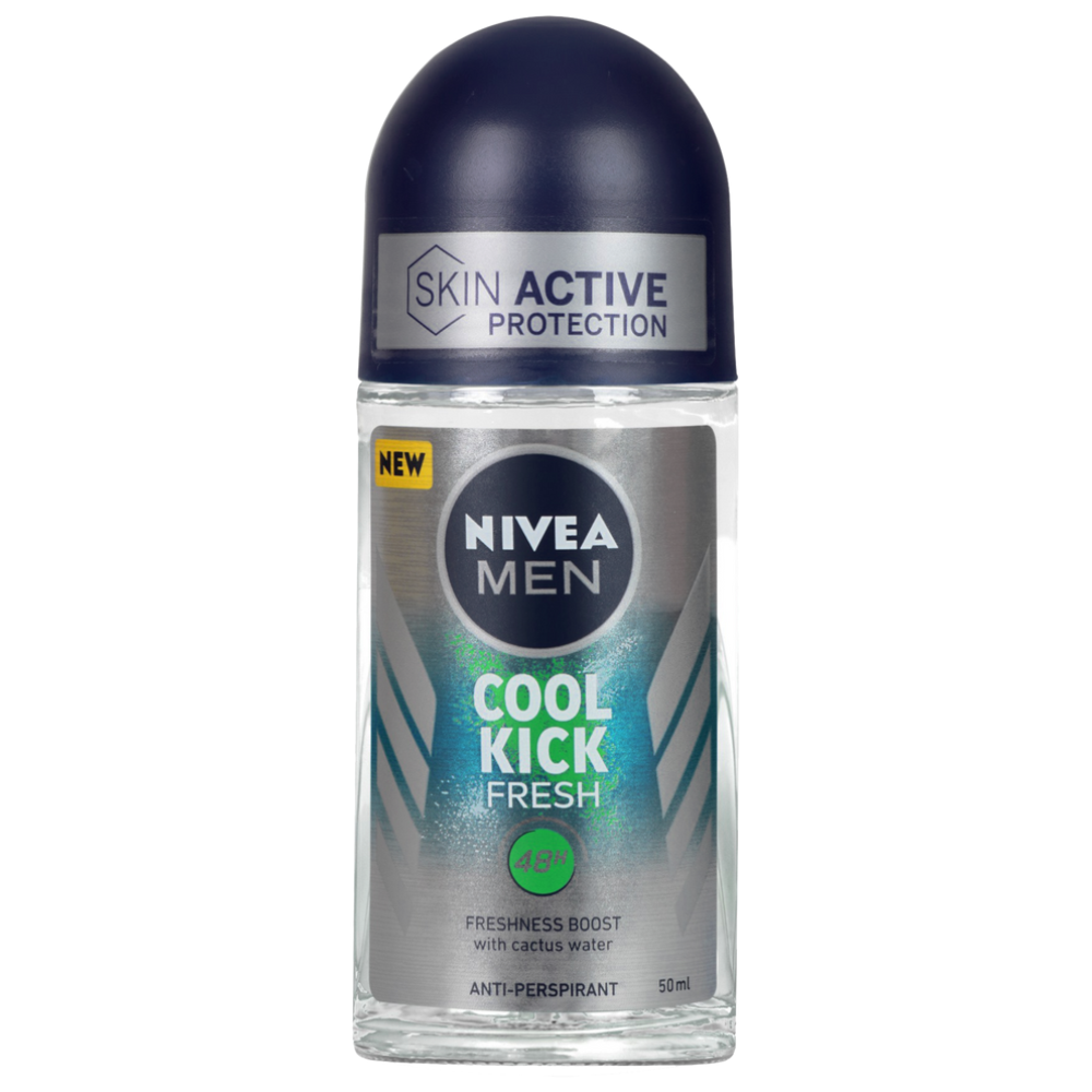 Nivea Men Αποσμητικό Σώματος Cool Kick Fresh Roll - On 50ml