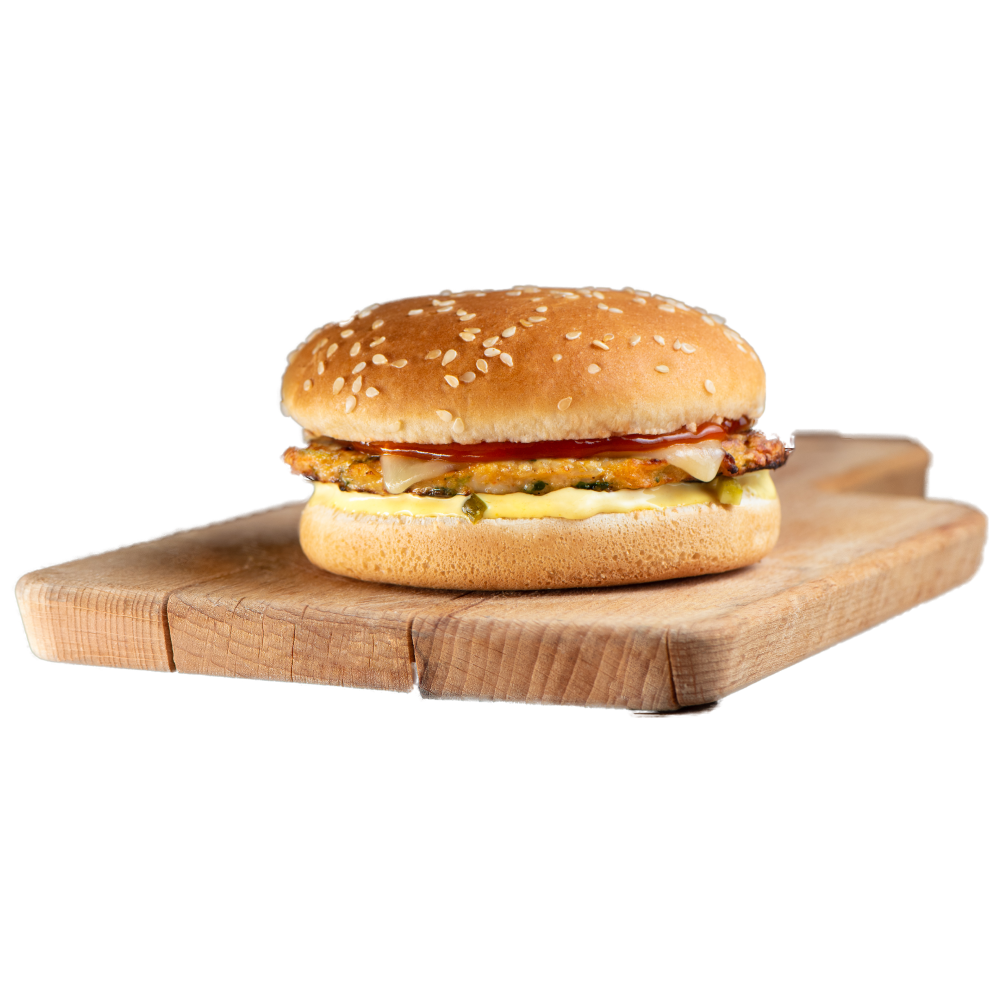 Burger Μπιφτέκι Κοτόπουλο Ψημένο Κατεψυγμένο 125gr