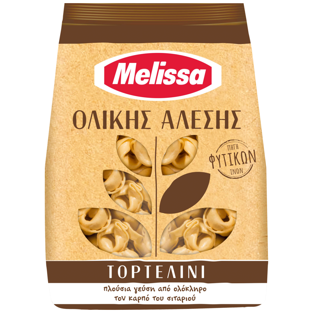 Melissa Tortellini Ολικής Άλεσης Με Τυρί 250gr