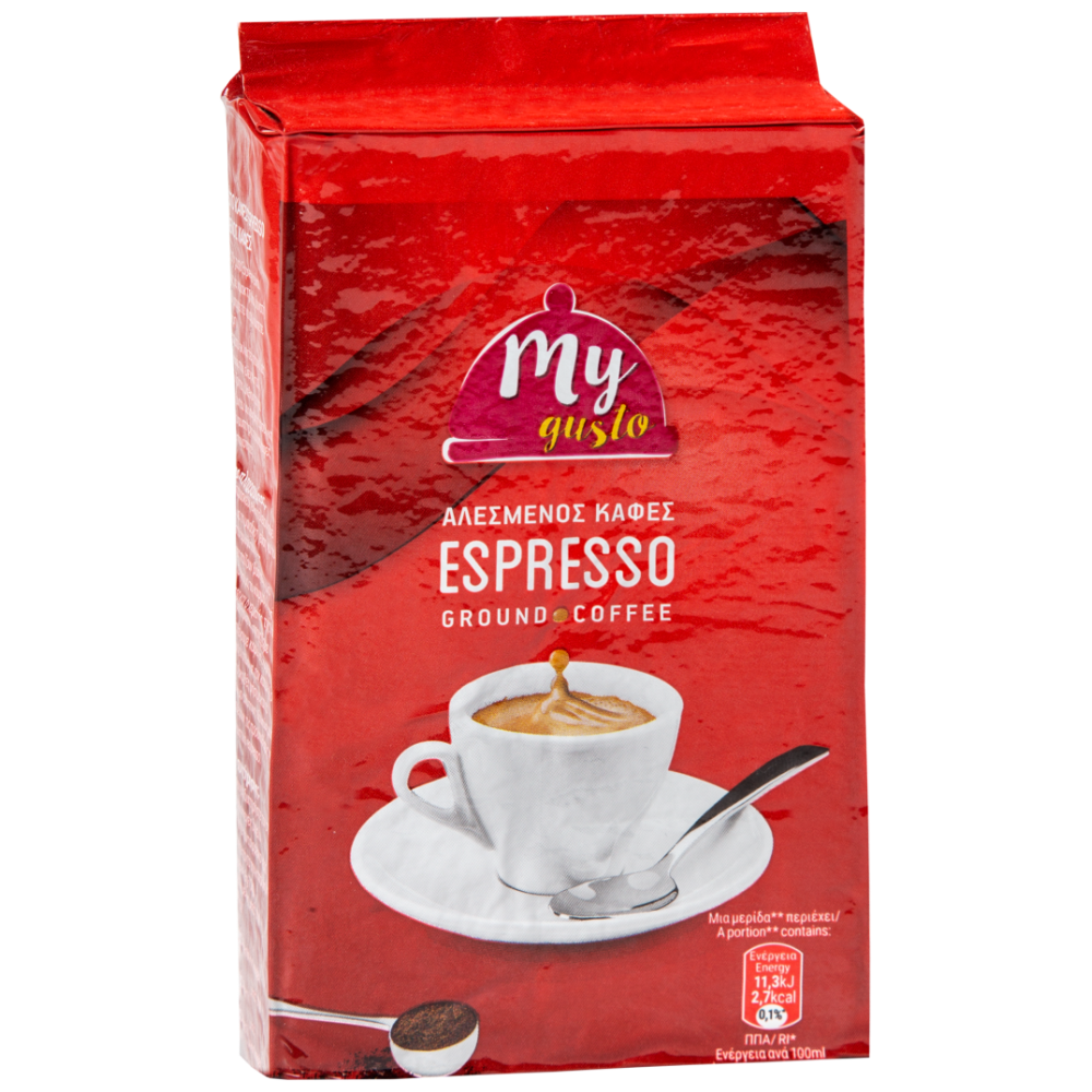 My Gusto Καφές Espresso Αλεσμένος 250gr