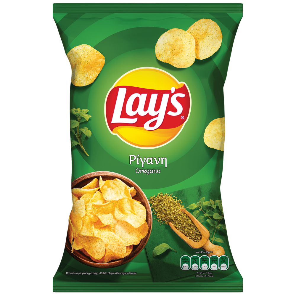 Lay's Με Γεύση Ριγάνη 140gr