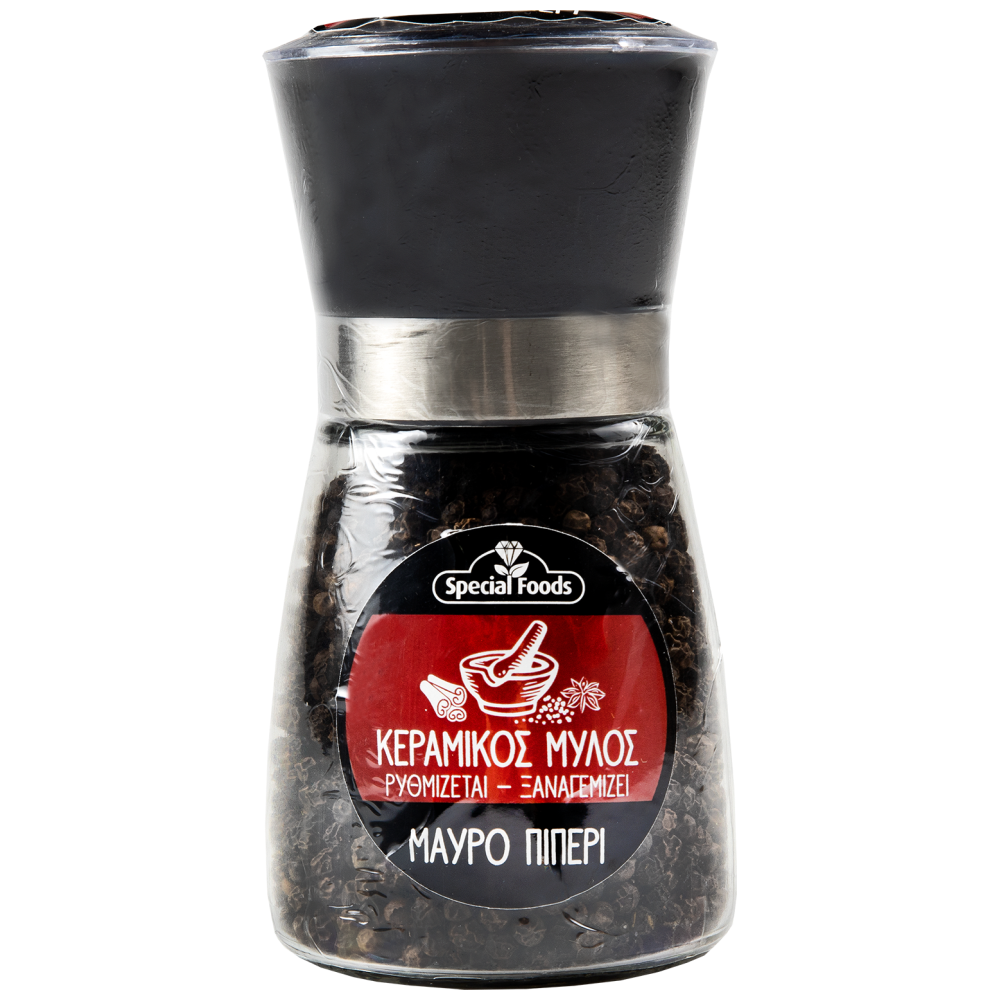 Special Foods Μαύρο Πιπέρι Μύλος 80gr