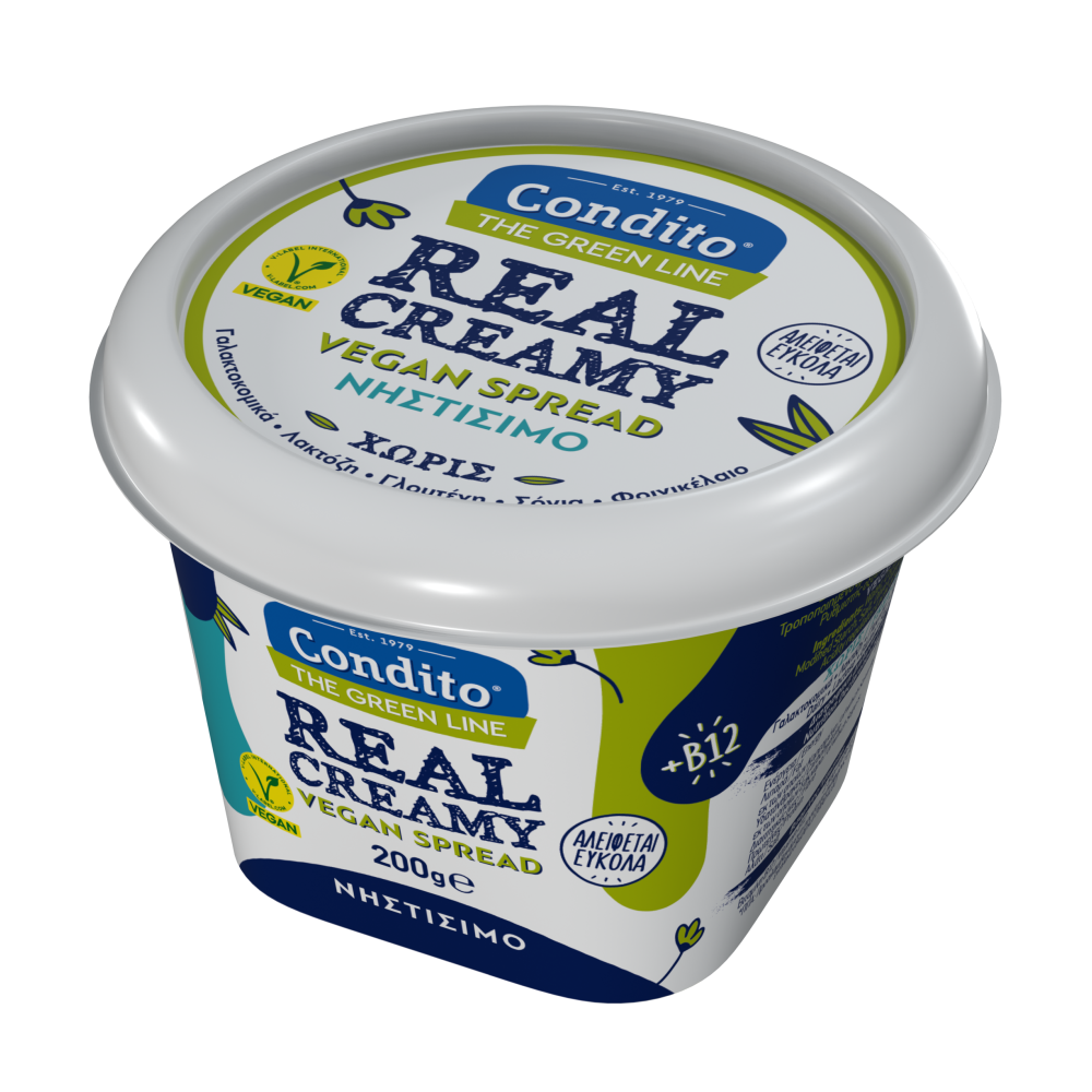 Condito Vegan Κρέμα Χωρίς Γλουτένη 200gr