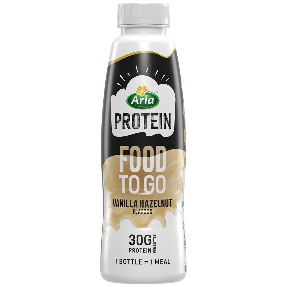 Arla Protein Food To Go Βανίλια Φουντούκι 500ml