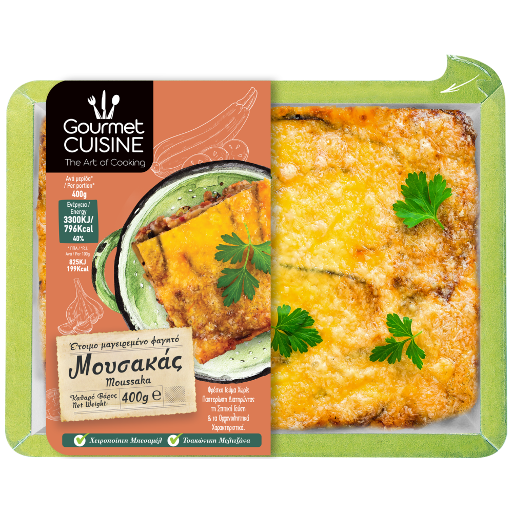 Gourmet Cuisine Μουσακάς 400gr