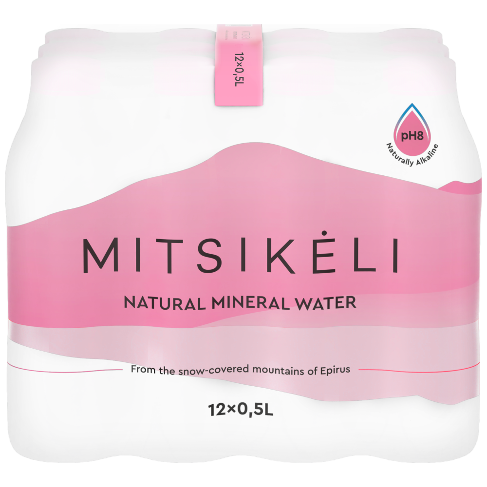 Mitsikeli Φυσικό Μεταλλικό Νερό 12x500ml